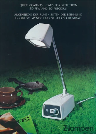 Z lampen の海外向けポスター