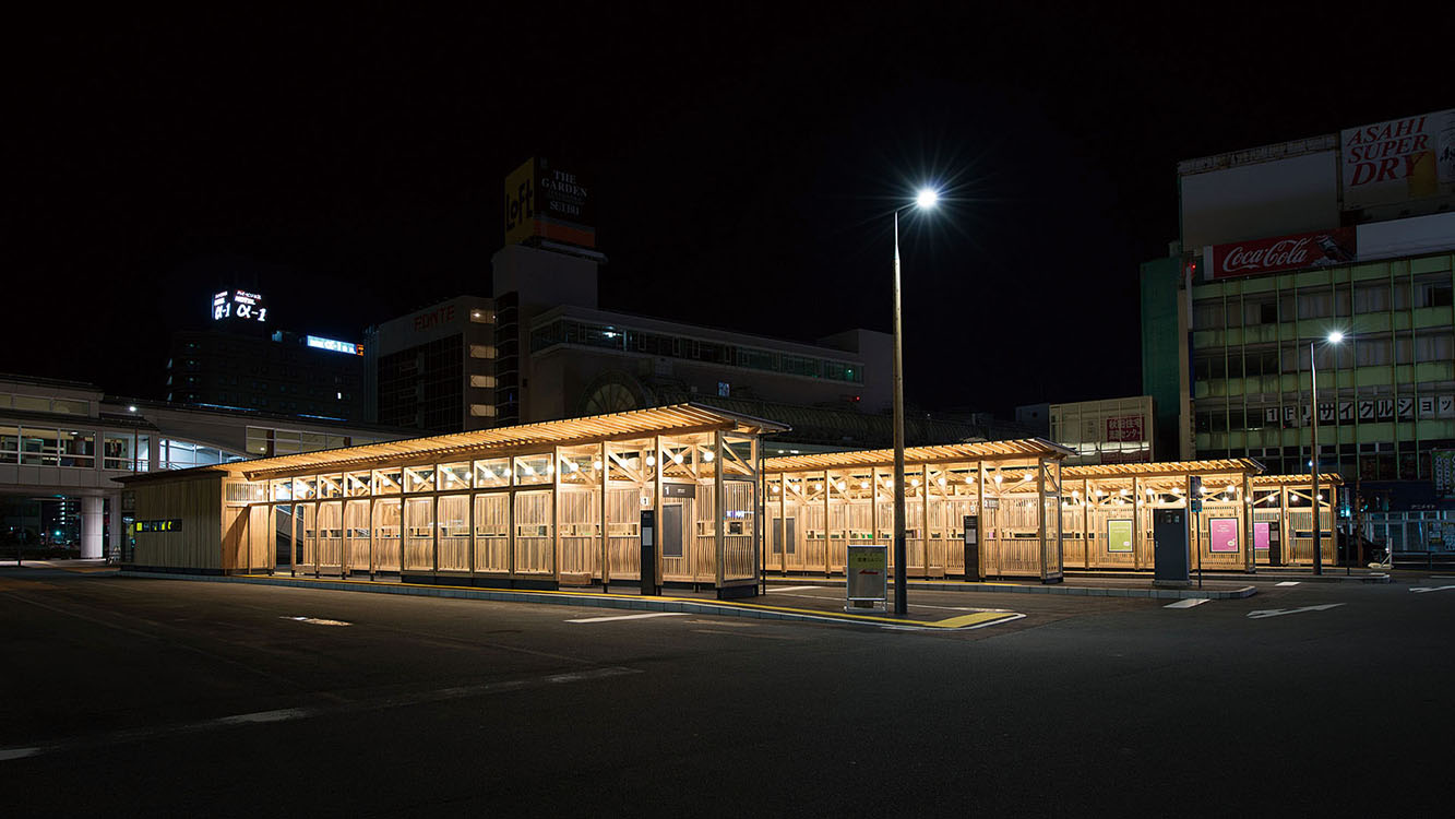 秋田駅西口バスターミナル Yamada Cms 秋田駅西口バスターミナル Yamada Cms