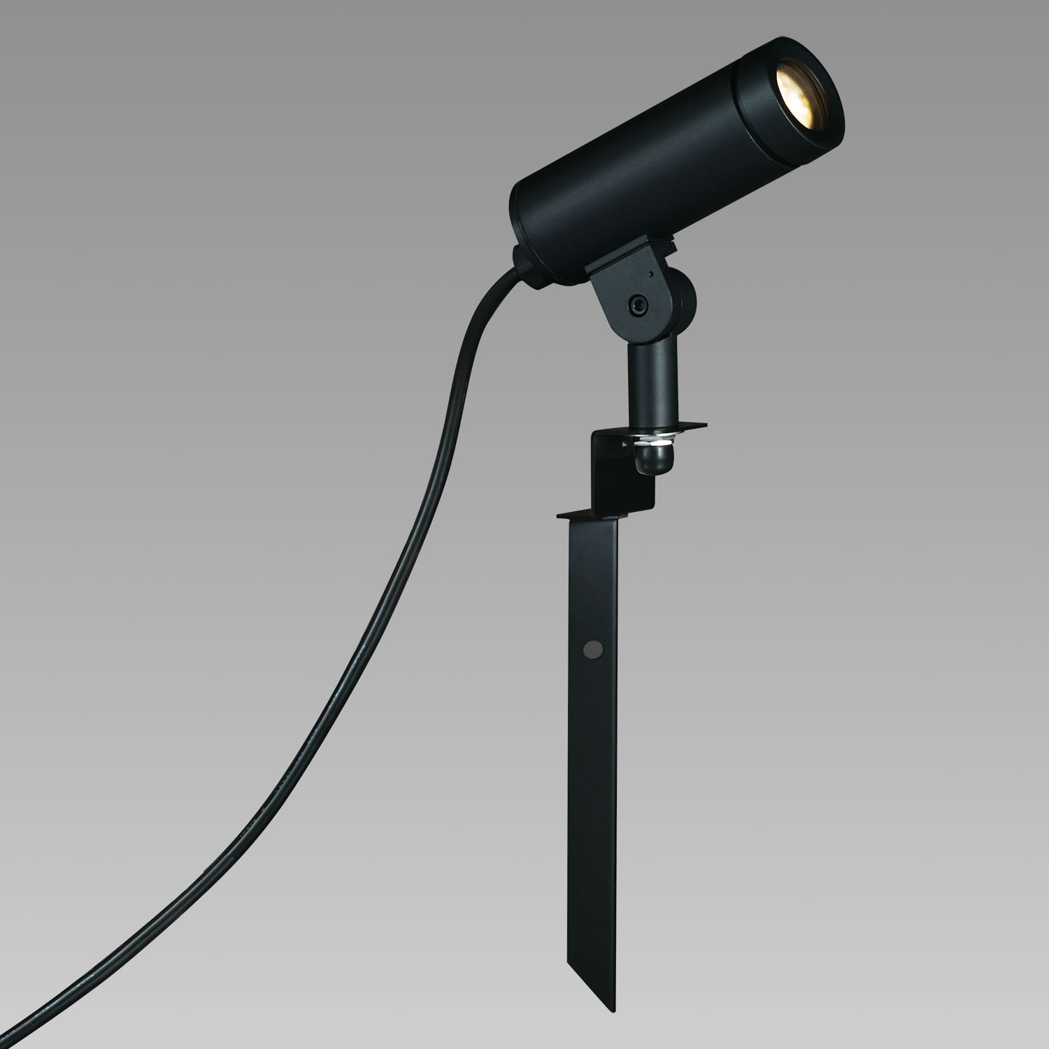 山田照明 山田照明 Compact Spot Neo（コンパクト・スポット・ネオ） 屋外用スポットライト 黒色 LED 電球色 調光 64度 AD- 3147-L